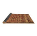 Sideview of Abstract Brown Contemporary Rug, con2678brn