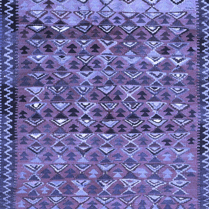 Machine Washable Abstract Blue Contemporary Rug, wshcon2678blu