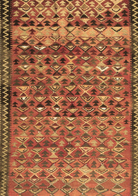 Abstract Brown Contemporary Rug, con2678brn