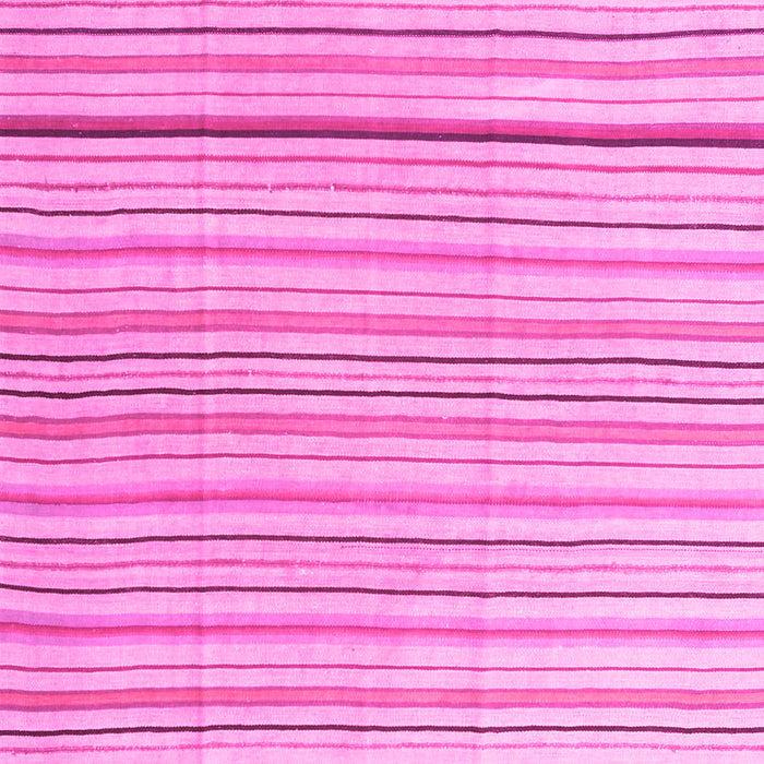 Machine Washable Solid Pink Modern Rug, wshcon2679pnk