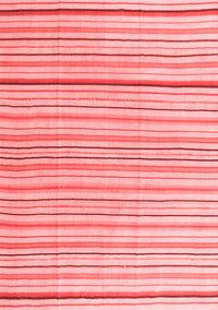 Solid Red Modern Rug, con2679red