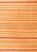 Solid Orange Modern Rug, con2679org