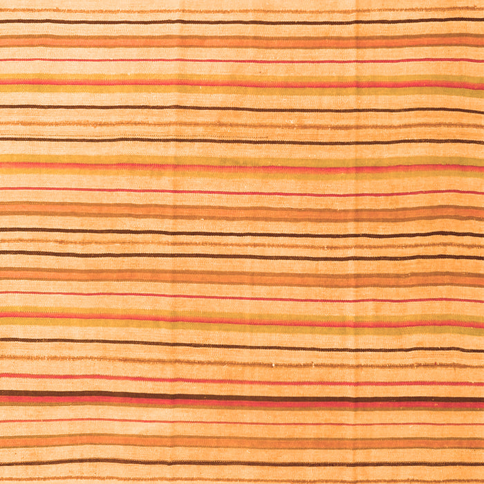 Solid Orange Modern Rug, con2679org