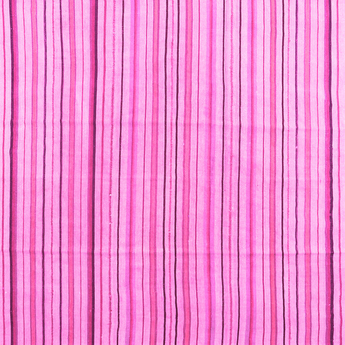 Square Solid Pink Modern Rug, con2679pnk