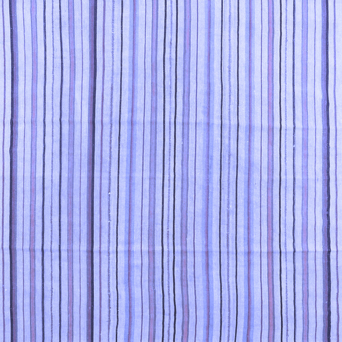 Square Machine Washable Solid Blue Modern Rug, wshcon2679blu