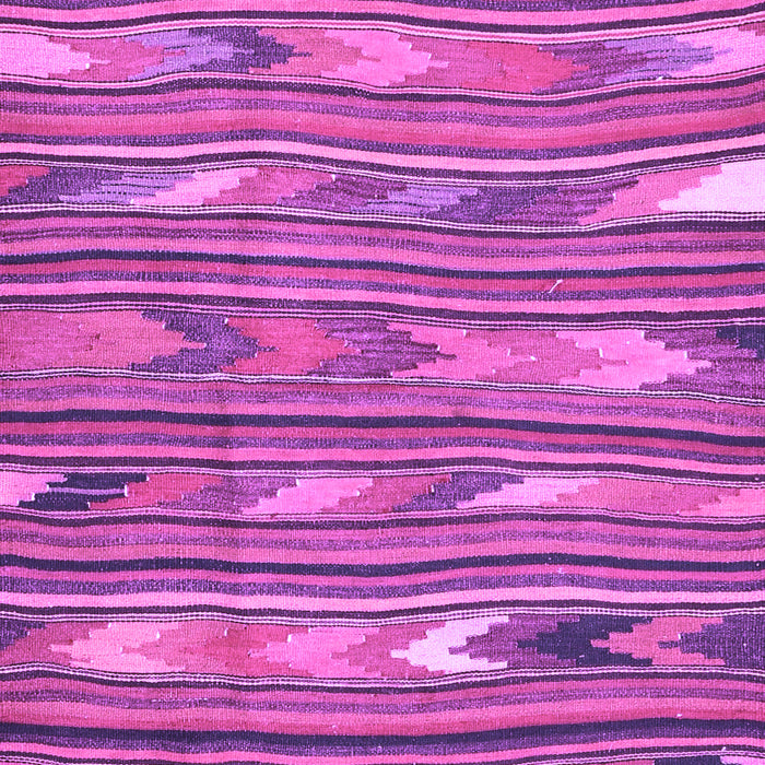 Machine Washable Southwestern Purple Country Area Rugs, wshcon2680pur