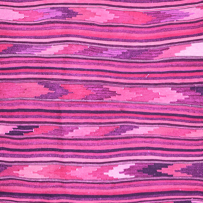 Machine Washable Southwestern Pink Country Rug, wshcon2680pnk