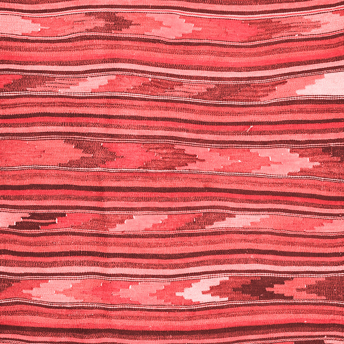 Machine Washable Southwestern Red Country Rug, wshcon2680red