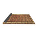 Sideview of Abstract Brown Contemporary Rug, con2681brn