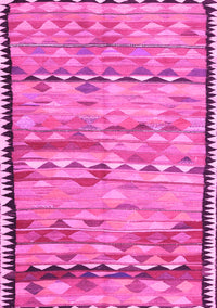 Oriental Pink Traditional Rug, con2682pnk