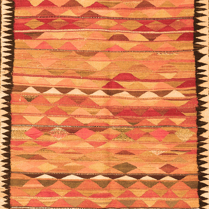 Oriental Orange Traditional Rug, con2682org