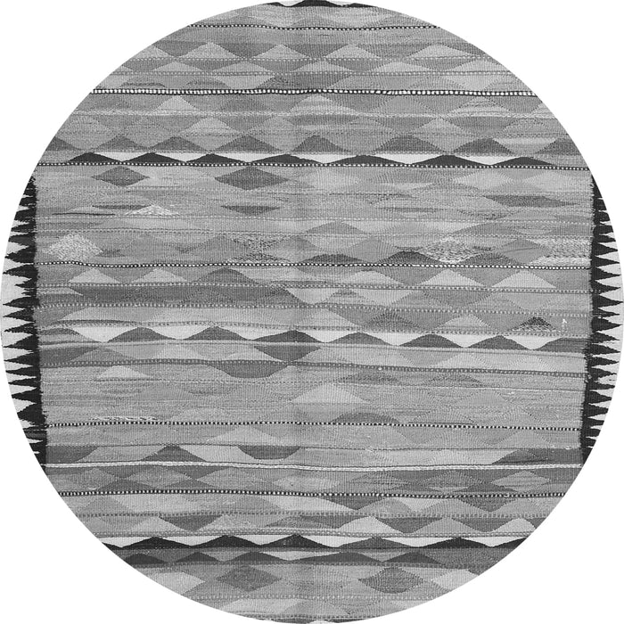 Square Oriental Gray Traditional Rug, con2682gry