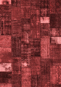 Patchwork Red Transitional Rug, con2683red