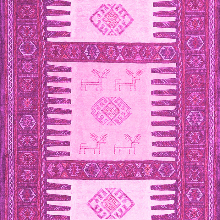 Machine Washable Southwestern Pink Country Rug, wshcon2685pnk