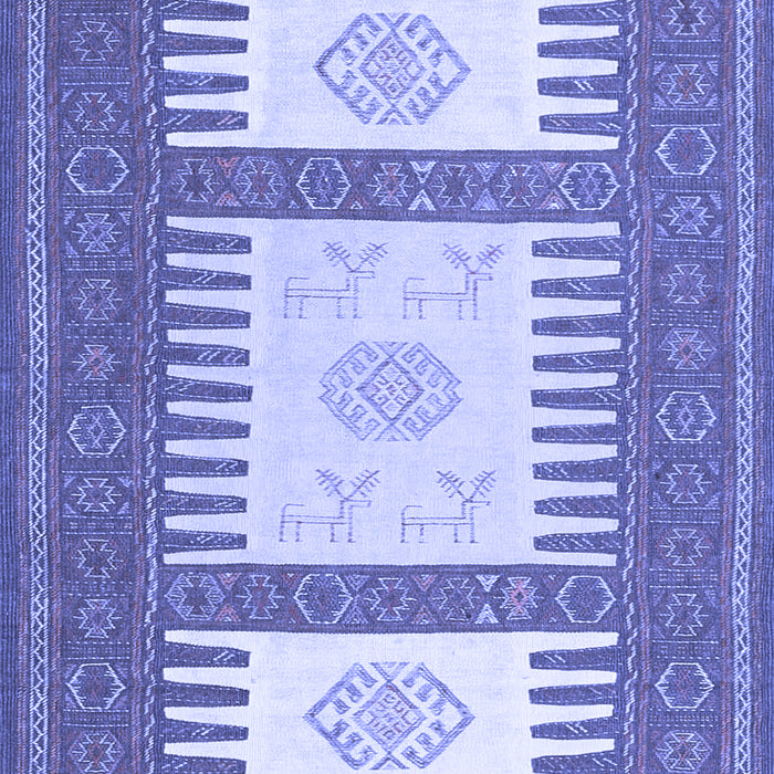 Southwestern Blue Country Rug, con2685blu