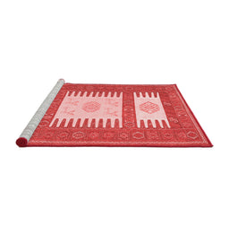 Country Red Washable Rugs