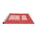 Country Red Washable Rugs