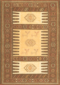 Southwestern Brown Country Rug, con2685brn