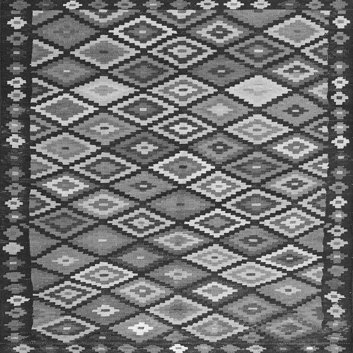 Serging Thickness of Oriental Gray Traditional Rug, con2686gry