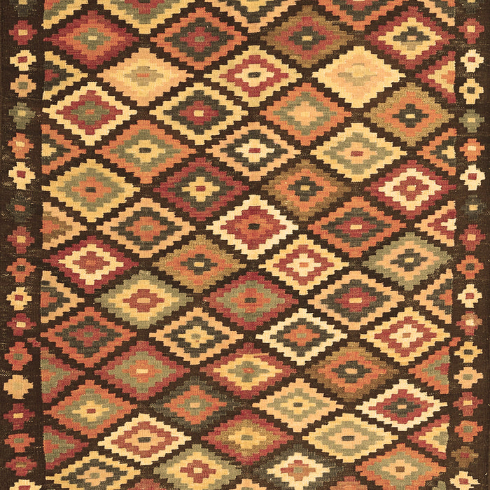 Oriental Brown Traditional Rug, con2686brn