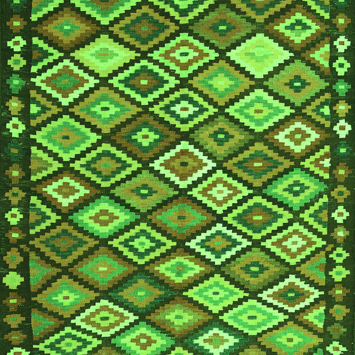 Oriental Green Traditional Rug, con2686grn