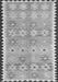 Southwestern Gray Country Rug, con2687gry