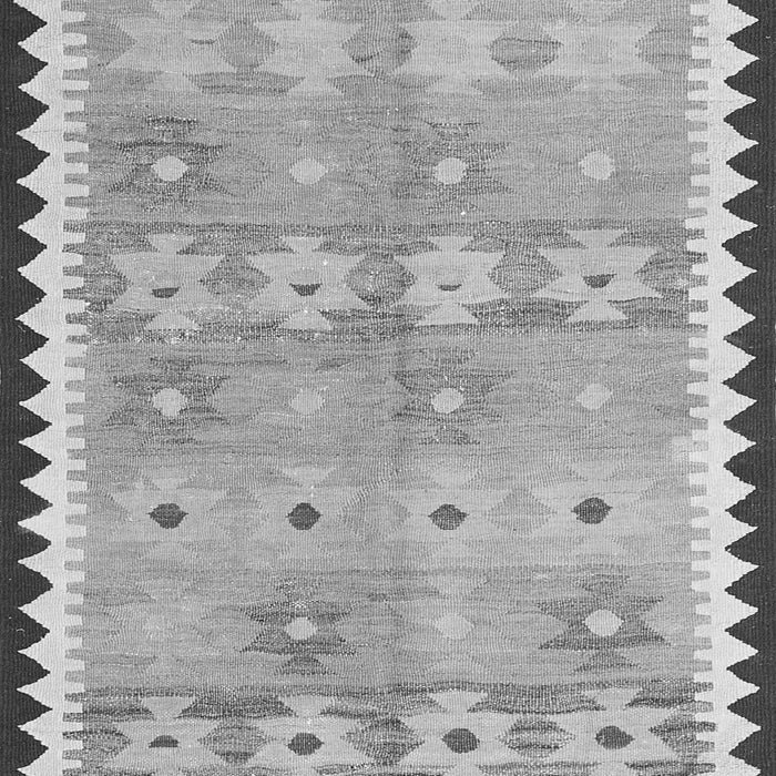 Southwestern Gray Country Rug, con2687gry