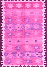 Southwestern Pink Country Rug, con2687pnk