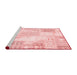 Transitional Red Washable Rugs