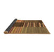 Sideview of Southwestern Brown Country Rug, con2689brn