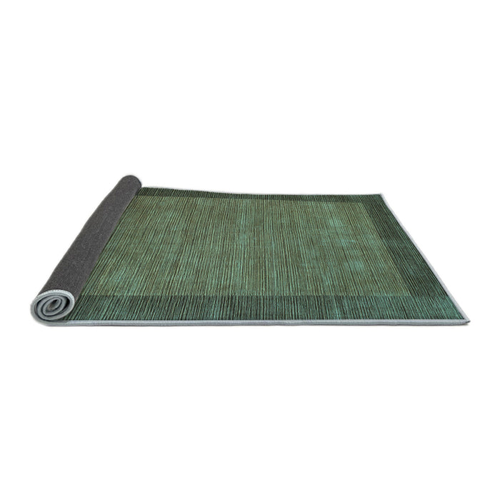 Sideview of Abstract Light Blue Contemporary Rug, con268lblu
