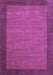 Machine Washable Abstract Purple Contemporary Area Rugs, wshcon268pur