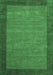 Abstract Emerald Green Contemporary Rug, con268emgrn