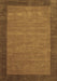 Abstract Brown Contemporary Rug, con268brn