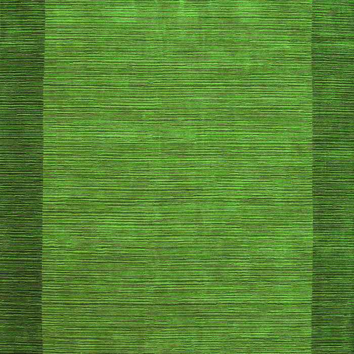 Serging Thickness of Machine Washable Abstract Green Contemporary Area Rugs, wshcon268grn