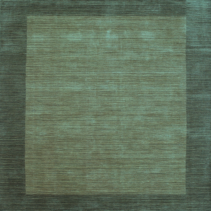 Square Abstract Light Blue Contemporary Rug, con268lblu