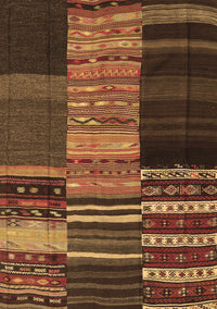 Southwestern Brown Country Rug, con2690brn