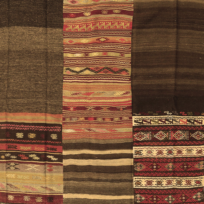 Southwestern Brown Country Rug, con2690brn