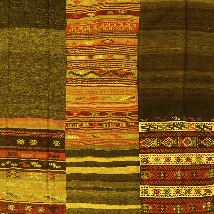 Southwestern Yellow Country Rug, con2690yw