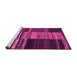 Sideview of Machine Washable Southwestern Pink Country Rug, wshcon2690pnk