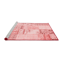 Transitional Red Washable Rugs