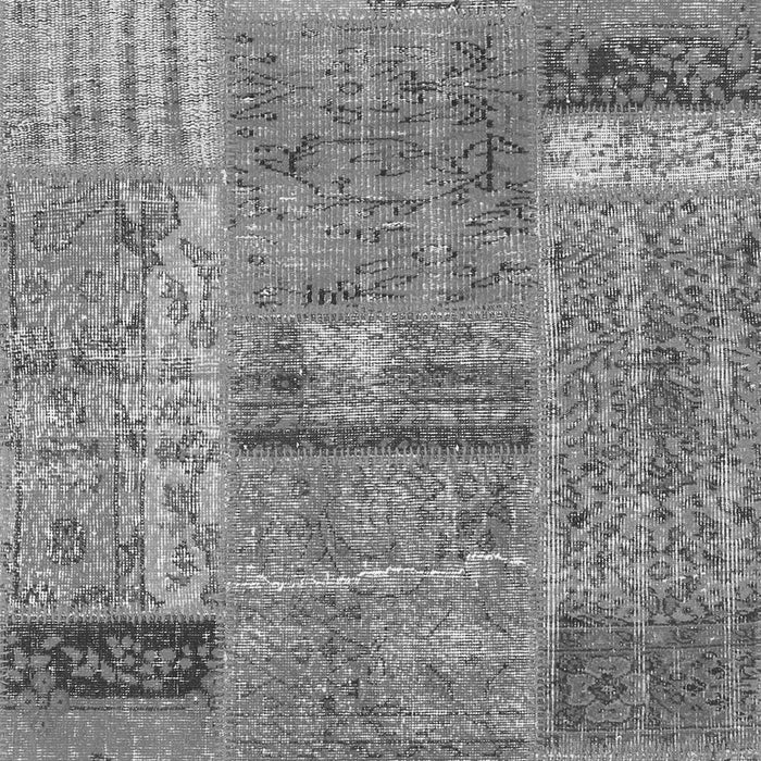 Patchwork Gray Transitional Rug, con2693gry