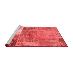 Transitional Red Washable Rugs