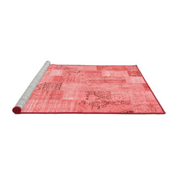 Transitional Red Washable Rugs