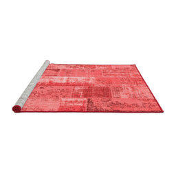 Transitional Red Washable Rugs