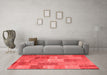 Transitional Red Washable Rugs