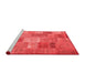 Transitional Red Washable Rugs