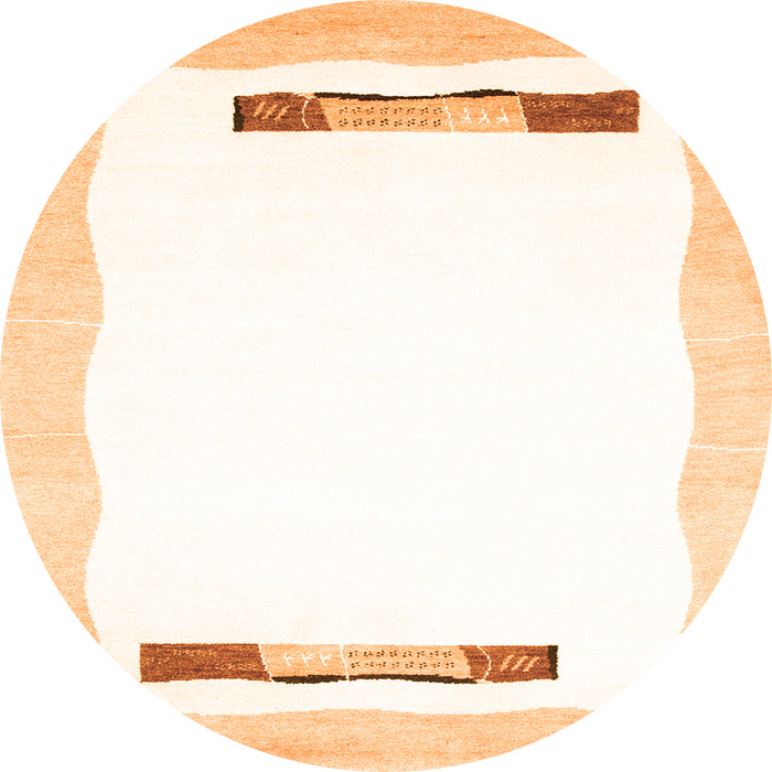 Machine Washable Solid Orange Modern Area Rugs, wshcon269org