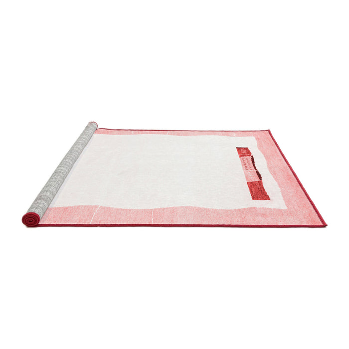 Modern Red Washable Rugs