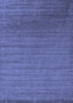 Abstract Blue Contemporary Rug, con26blu